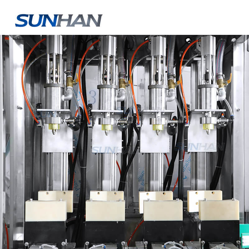 4 Heads Fire Extinguisher Filling Capping Labeling Machine Dry Powder Packaging Equipment Production Line - Image 3