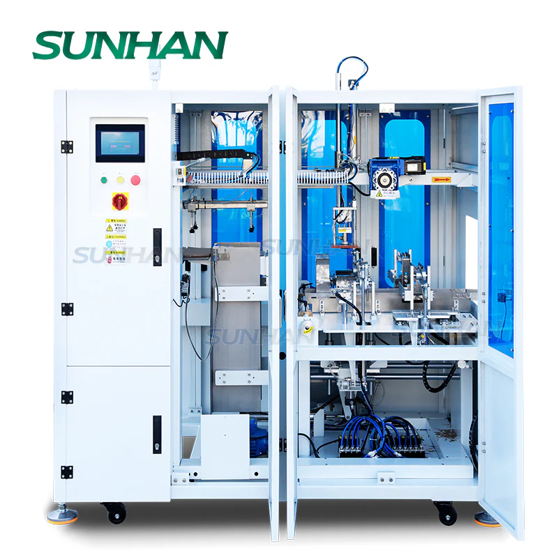 SUNHAN SH-CSPM4 Full Automatic Servo Cardboard Paper Box Carton Erector Aircraft Box Forming Folding Machine - Image 7