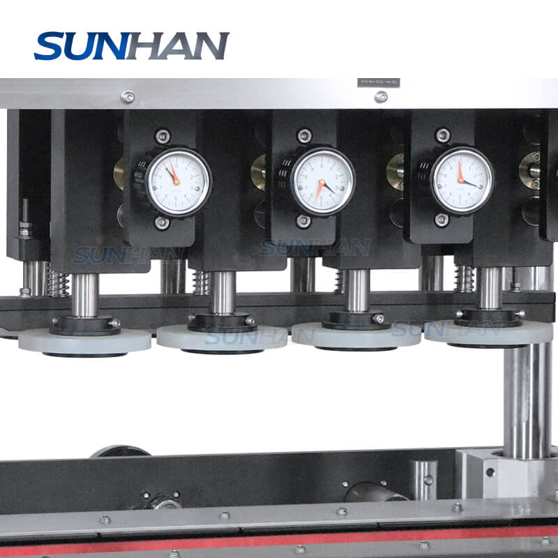 Automatic 12 Heads Engine Oil F-style Bottle Paste  Filling Capping Labeling Machine Production Line - Image 4