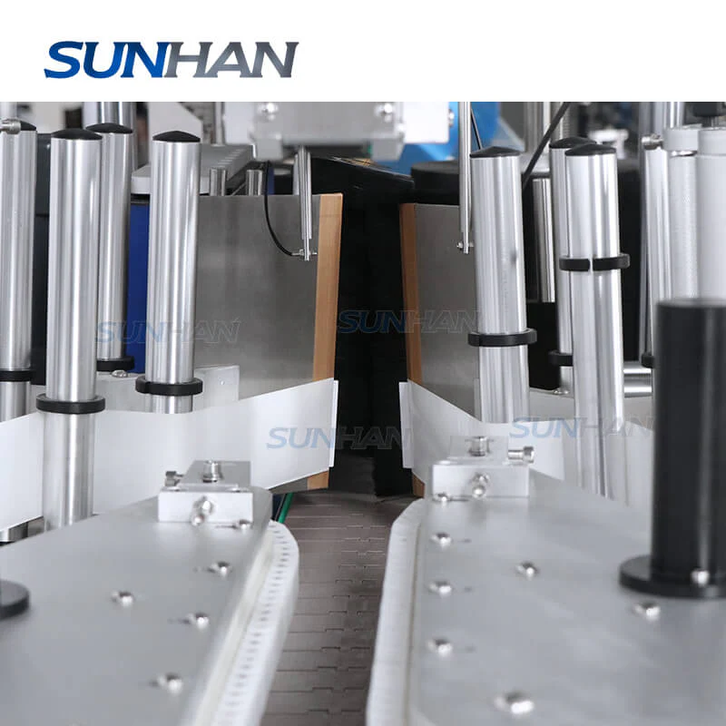 Automatic 12 Heads Engine Oil F-style Bottle Paste  Filling Capping Labeling Machine Production Line - Image 7
