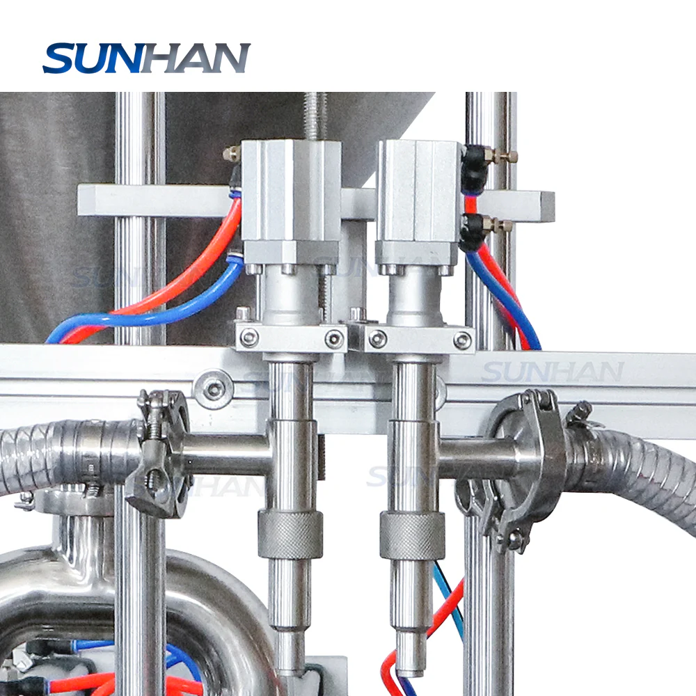 Automatic 2 Heads Ketchup Piston Pump Honey Jam Cosmetics Cream Tomato Paste Filling Machine - Image 5