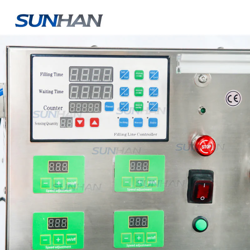 Automatic 4 Heads Essential Oil Liquid Soap Care Solution Foamy Liquid Filling Machine With Diving Nozzle - Image 3