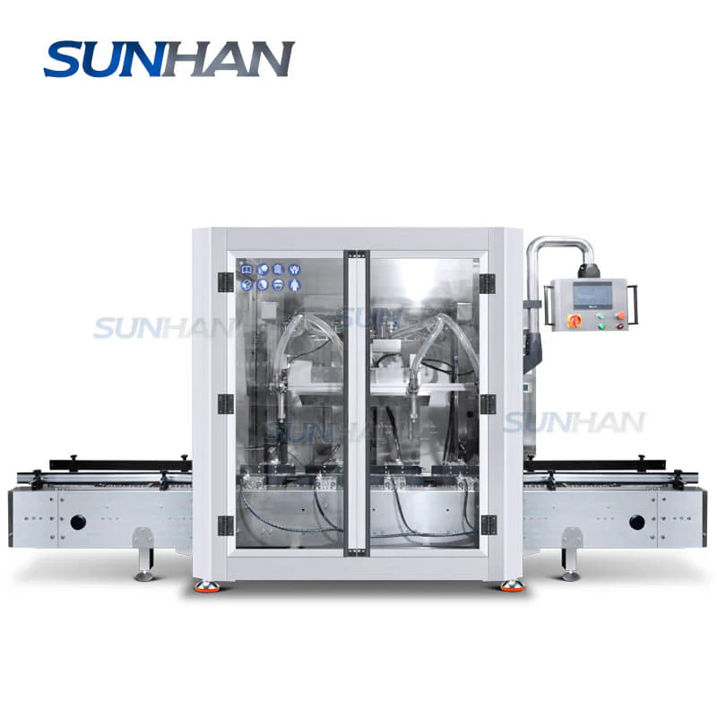 Automatic 4 Heads Lubricating Oil Paint Antifreeze Olive Oil Laundry Detergent Weighing Filling Machine - Image 5