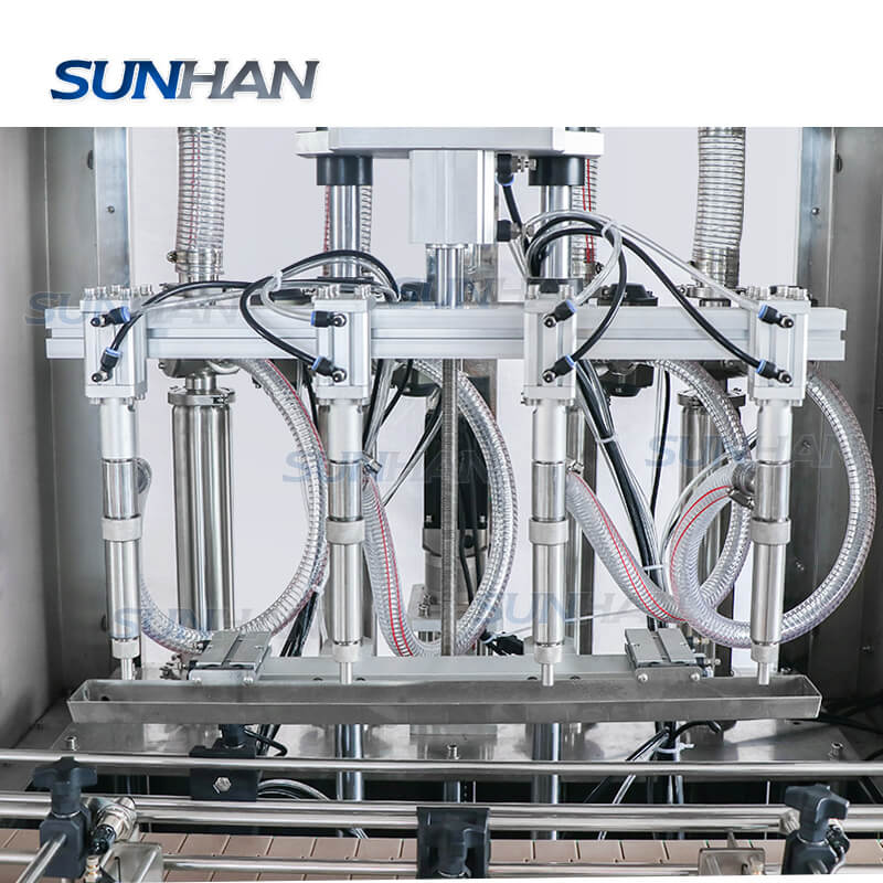 Automatic 4 Heads Paste Hand Gel Liquid Shampoo Body Gel Hot Sauce Honey Quantitative Filling Machine - Image 6