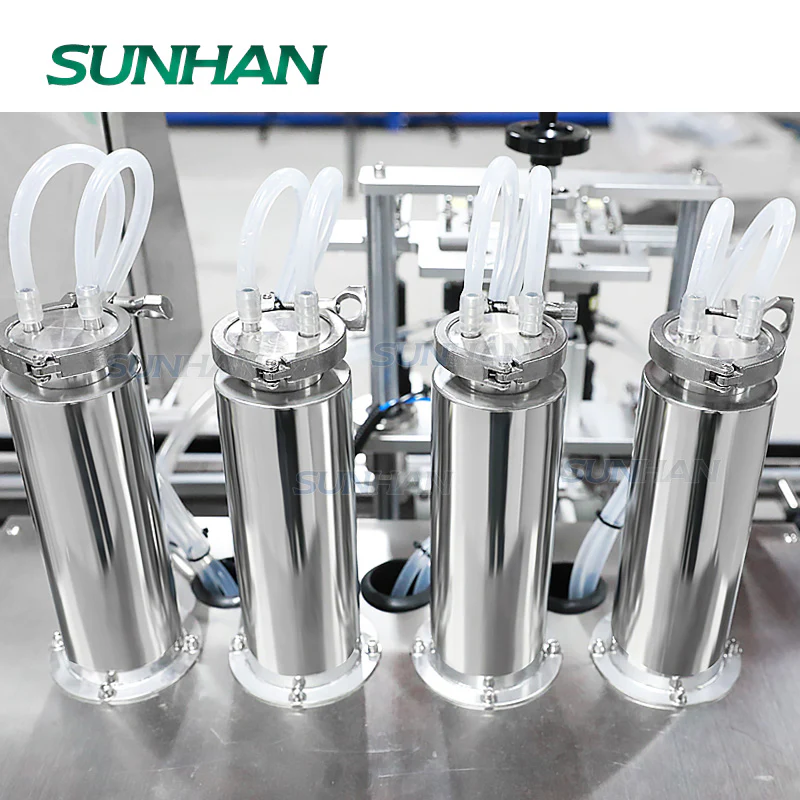 Automatic 4 Heads Vacuum Eyewash Cosmetic Fragrance Perfume Essential Oil Spray Bottles Liquid Filling Machine - Image 4