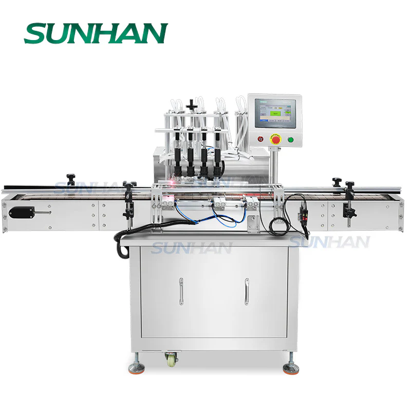 Automatic 4 Heads Vacuum Eyewash Cosmetic Fragrance Perfume Essential Oil Spray Bottles Liquid Filling Machine - Image 6