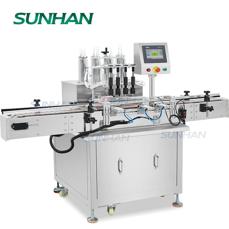 Automatic 4 Heads Vacuum Eyewash Cosmetic Fragrance Perfume Essential Oil Spray Bottles Liquid Filling Machine - Image 7