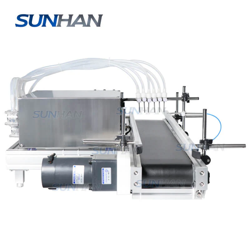 Automatic 6 Heads Peristaltic Pump Small Bottle Essential Oil Perfume Vial Eyedrops Liquid Filling Machine - Image 7