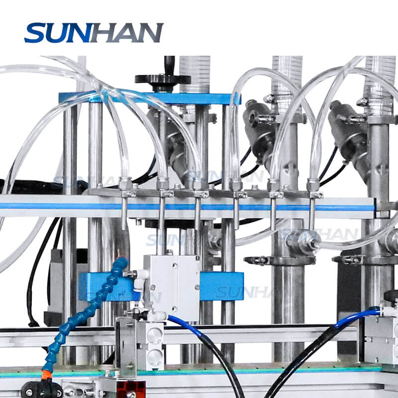 6 Heads Piston Pump Vaseline Face Cream Body Thick Lotion Honey Chocolate Cream Hot Sauce Paste Servo Motor Quantitative Liquid Detergent Automatic Bottle Filling Machine - Image 4