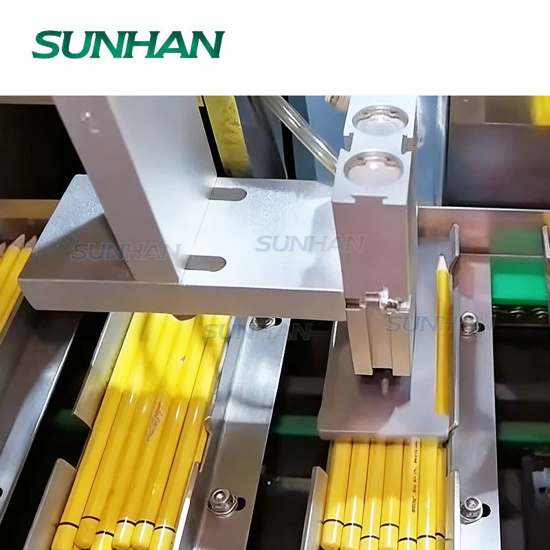 SUNHAN SH-MSZH100 Automatic Horizontal High Speed Chopstick Chalk Pen Counting Paper Box Packaging Cartoning Machine - Image 3