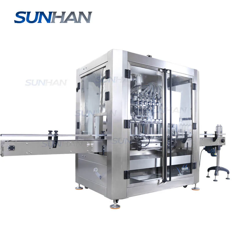 Automatic Explosion Proof Hand Sanitizer Alcohol Chemical Liquid Paste Jerry Cans Filling Machine - Image 6