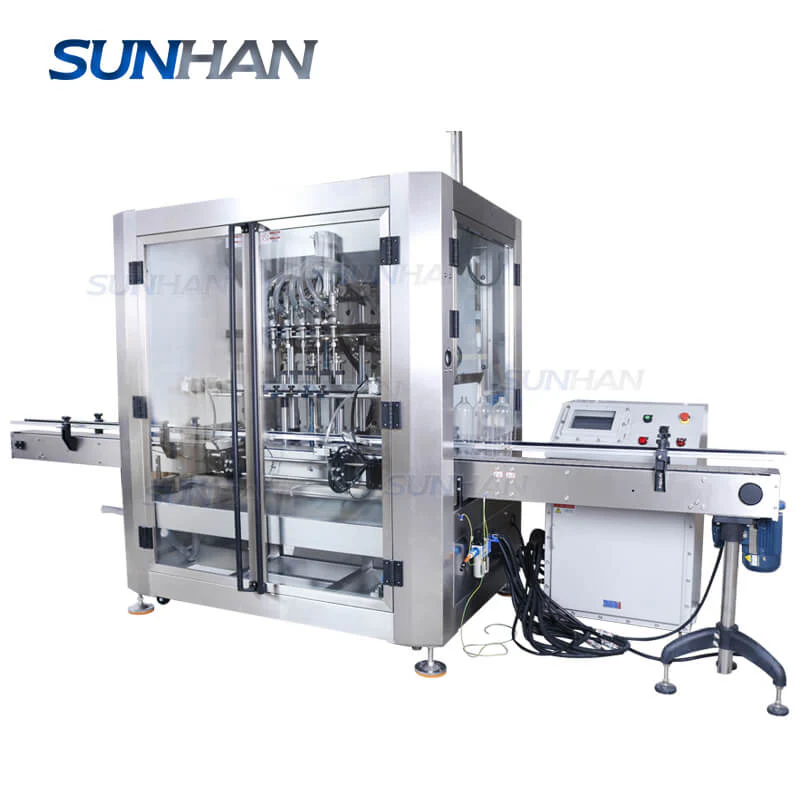 Automatic Explosion Proof Hand Sanitizer Alcohol Chemical Liquid Paste Jerry Cans Filling Machine - Image 7