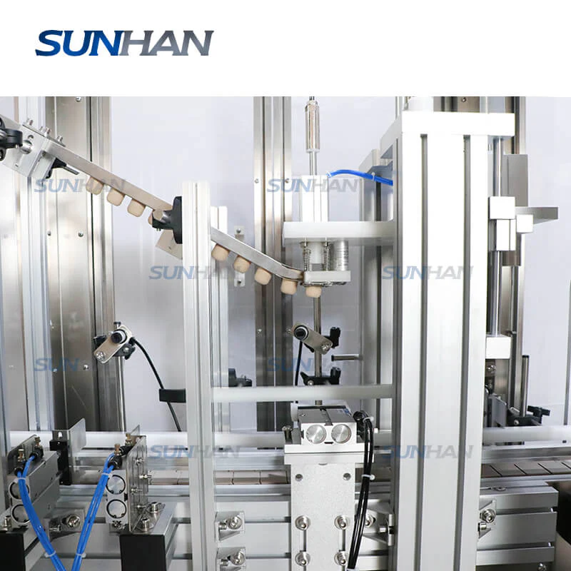 Automatic Gin Whisky Vodka Liquor Wine T-cork Bottle Filling Corking Machine Production Line - Image 3