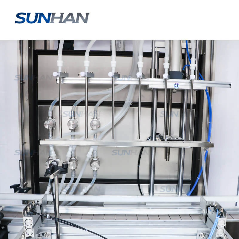 Automatic Gin Whisky Vodka Liquor Wine T-cork Bottle Filling Corking Machine Production Line - Image 4