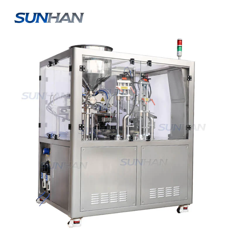 Automatic Hand Cream Facial Cleanser Ointment Soft Tube Filling Sealing Machine - Image 5