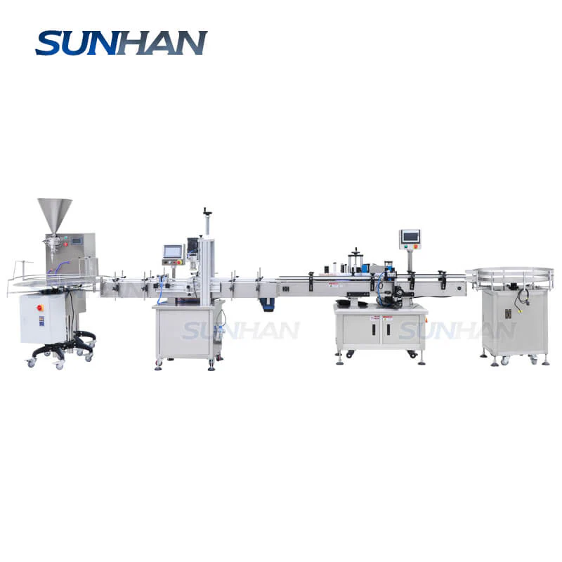 Automatic Jam Jar Shampoo Body Oil Cosmetic Cream Bottle Hand Gel Filling Capping Labeling Machine Packaging Solution - Image 6