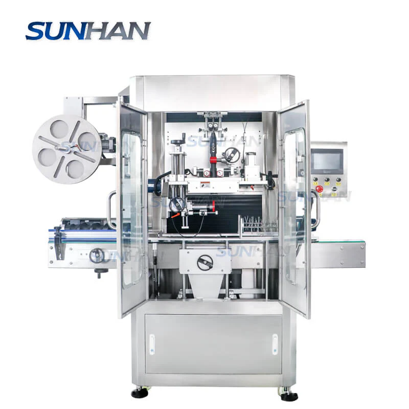 Automatic Juice Beverage Bottle Shrink Sleeve Labeling Machine For Essential Oils Sleeve Label Applicator - Image 6