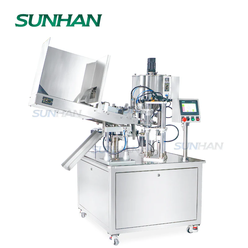 Automatic Metal Aluminum Tube Shaving Cream Hair Dye Ointment Liquid Paste Filling Sealing Machine Packaging Equipment - Image 7