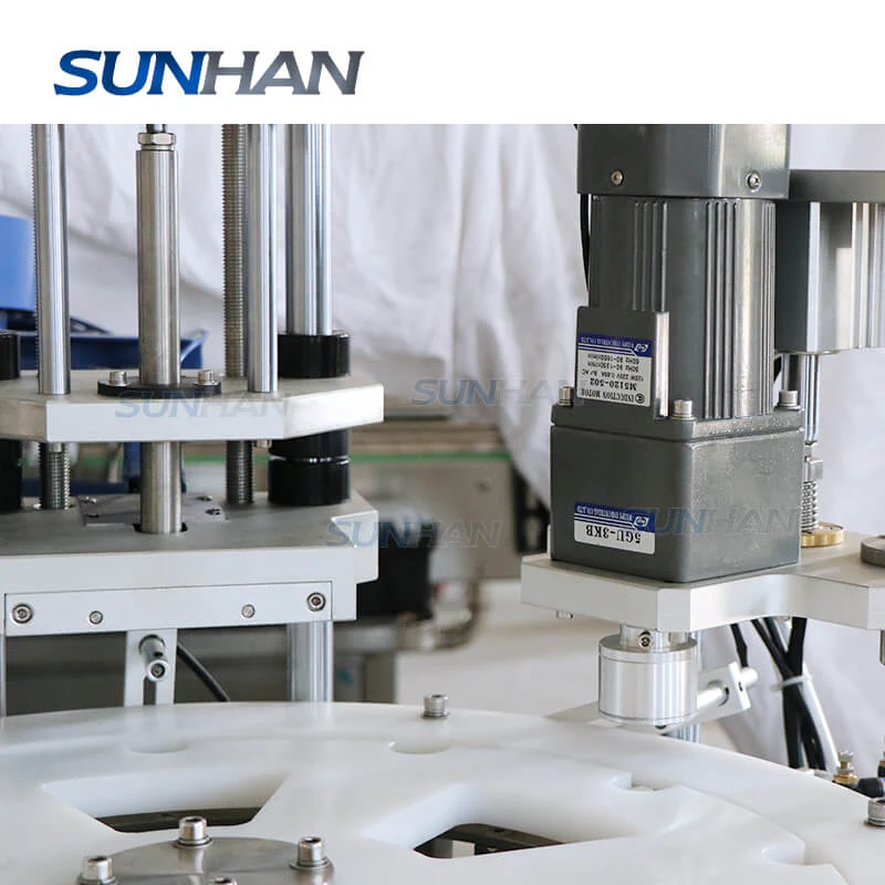 Automatic Monoblock Glass Vial Eyedrops Essential Oil Bottle Filling Capping Machine Shrink Sleeve Labeling Machine - Image 5