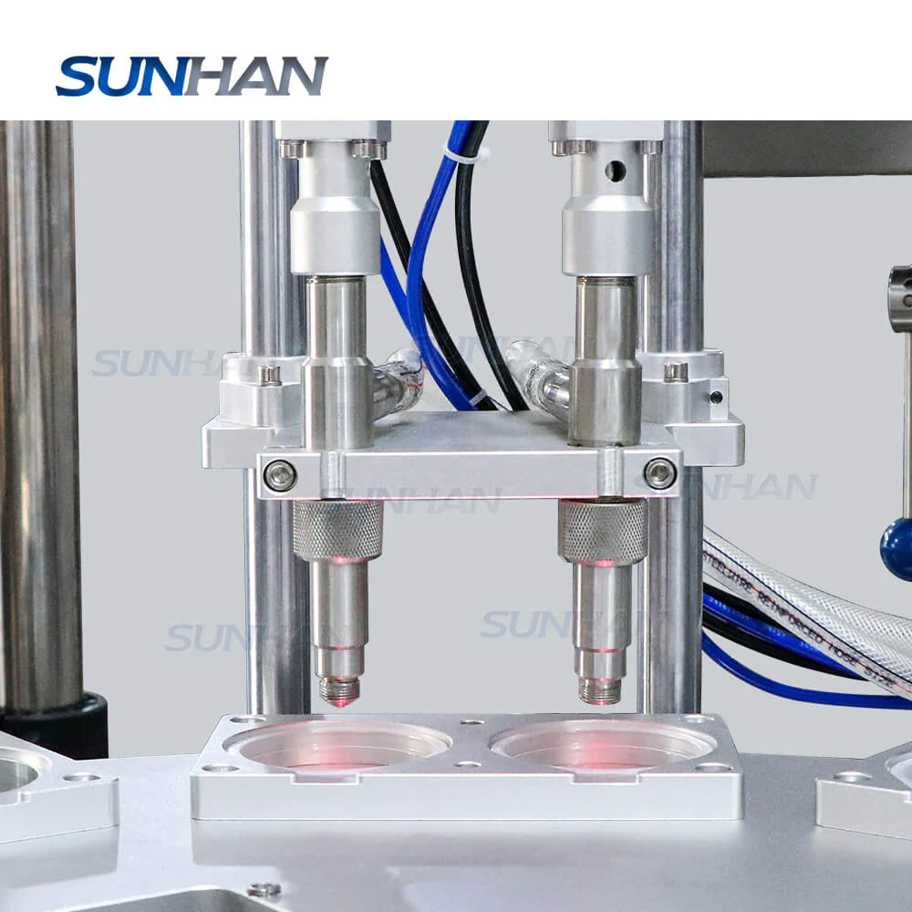 Automatic Rotary Honey Peanut Butter Dipping Sauce Yogurt Cheese Cup Paste Filling Sealing Machine - Image 5