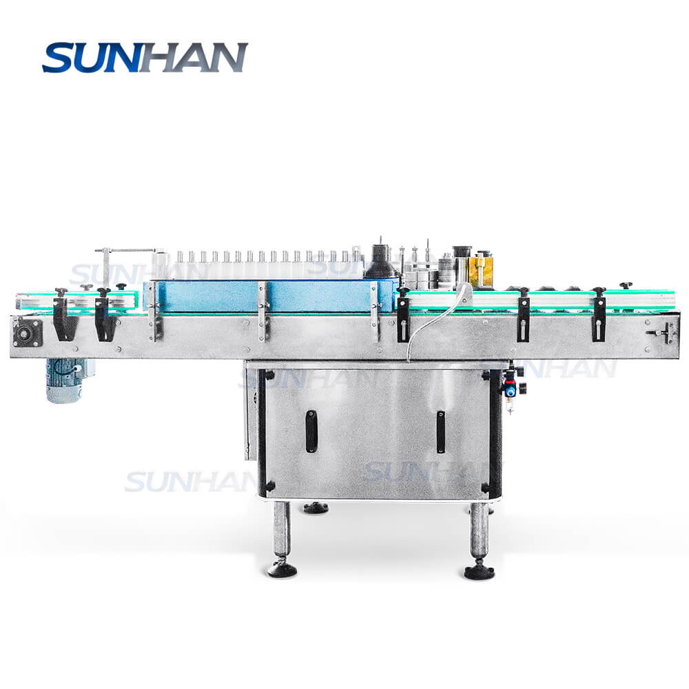 Automatic Round Hot Sauce Bottle Label Applicator Wet Glue Label Pasting Gum Labeling Machine - Image 5