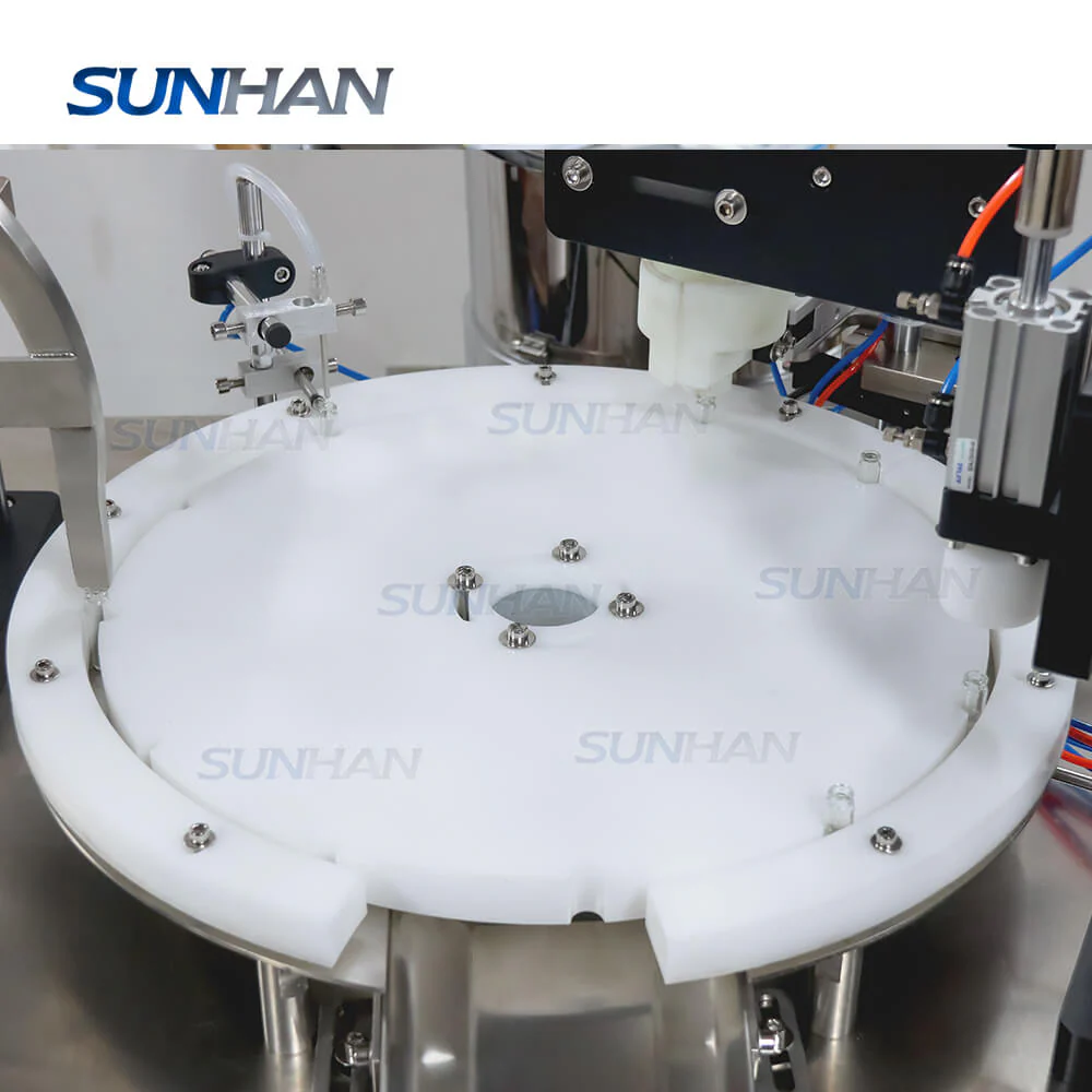 Automatic Tabletop Test Tube Culture Vials Perfume Sample Vial Chemical Liquid Solvent Filling Capping Machine - Image 6