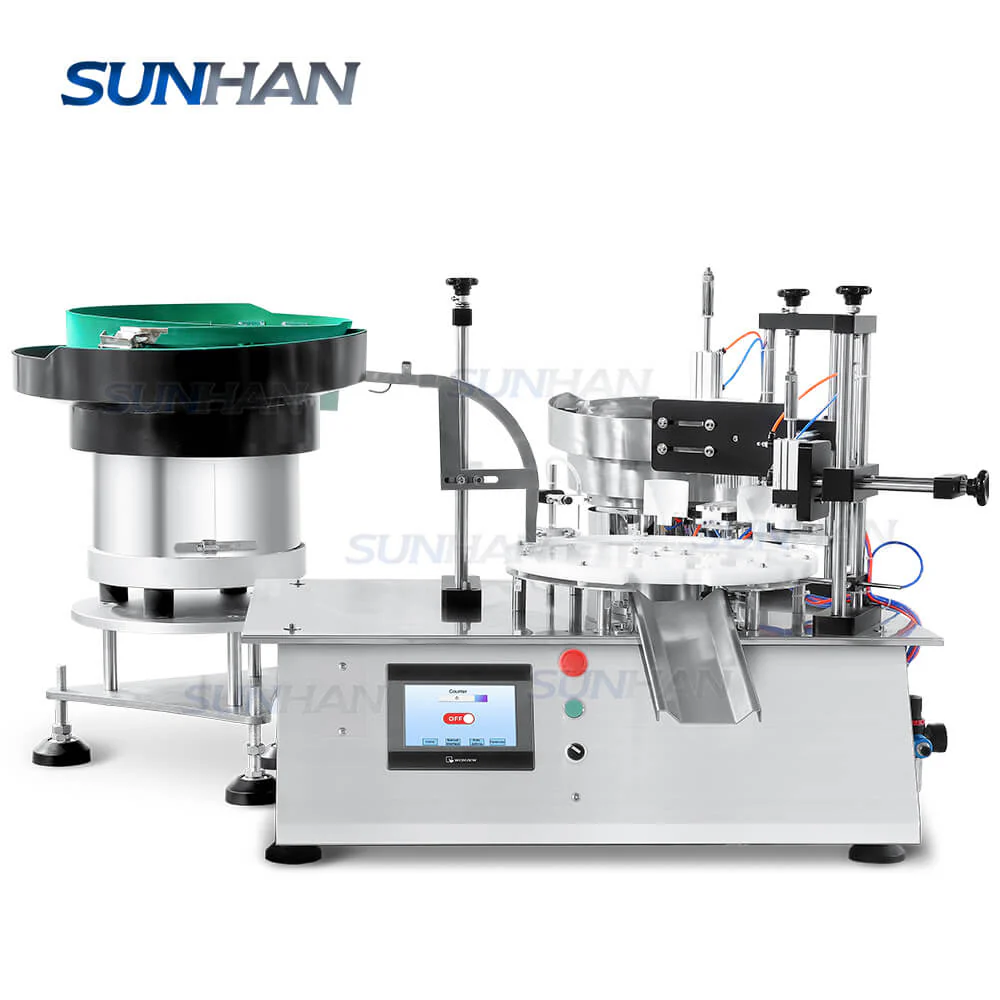 Automatic Tabletop Test Tube Culture Vials Perfume Sample Vial Chemical Liquid Solvent Filling Capping Machine - Image 8