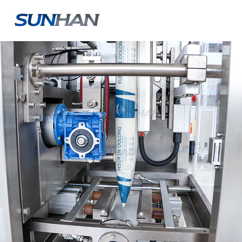 Automatic Vertical Form Bagged Juice Soymilk Water Liquid Filling Back Side Sealing Machine VFFS Packing Machine - Image 5