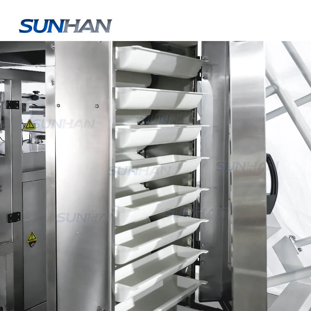 Automatic Vertical Form Bagged Granule Coffee Bean Broccoli Biscuit Cookie Weighing Filling Sealing Machine VFFS Packaging Machine - Image 4