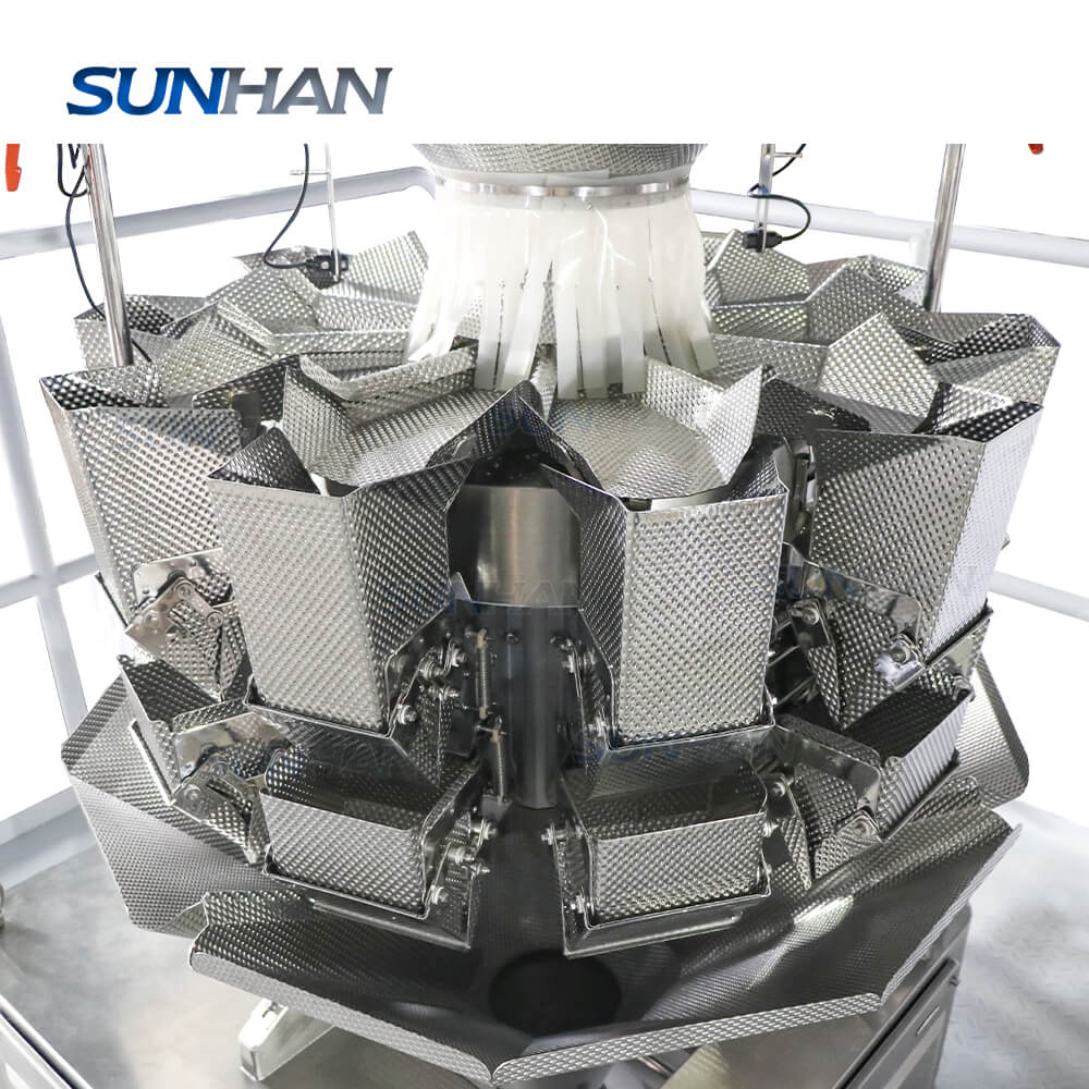 Automatic Vertical Form Bagged Granule Coffee Bean Broccoli Biscuit Cookie Weighing Filling Sealing Machine VFFS Packaging Machine - Image 5