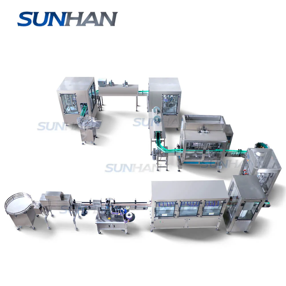 Automatic Wine Whisky Gin Liquor Filling T-cork Bottle Capping Labeling Machine Production Line - Image 6
