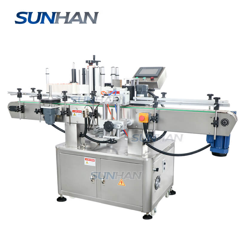 Automatic Wrap-around Round Essential Oil Bottle Self-adhesive Sticker Labeling Machine For Shampoo Bottles - Image 5
