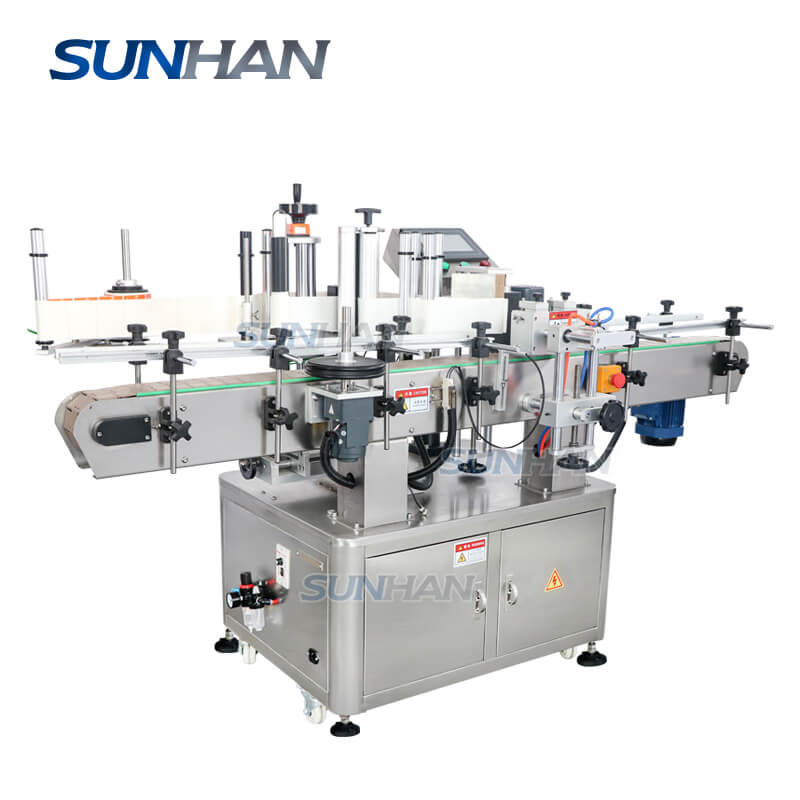 Automatic Wrap-around Round Essential Oil Bottle Self-adhesive Sticker Labeling Machine For Shampoo Bottles - Image 6