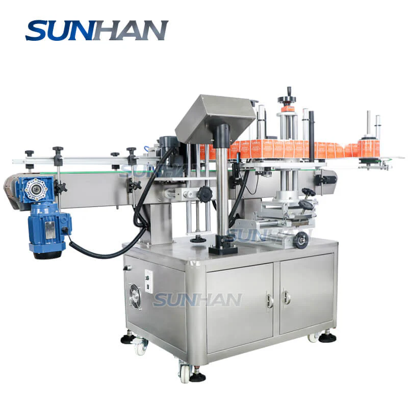 Automatic Wrap-around Round Essential Oil Bottle Self-adhesive Sticker Labeling Machine For Shampoo Bottles - Image 7