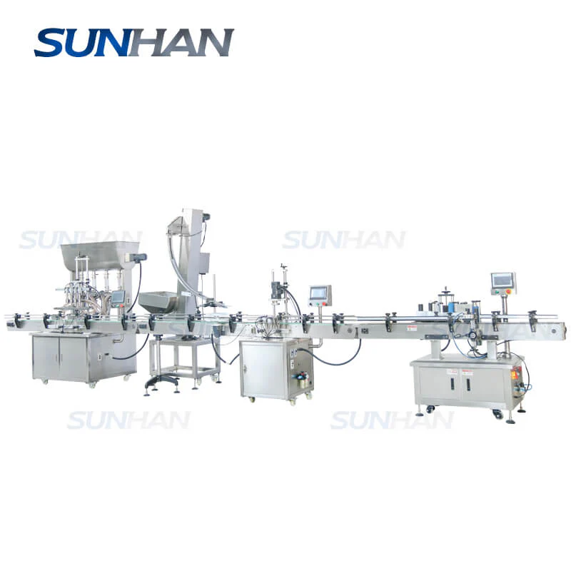 Automatic Chocolate Jam Fruit Jam Hot Sauce Bottled Ketchup Mayonnaise Paste Mixing Filling Capping Labeling Machine Production Line - Image 6