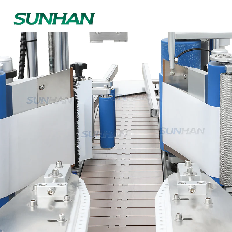 Desktop Double Side Flat & Round Bottle Label Applicator Hand Gel Shampoo Face Cream Labeling Machine - Image 4