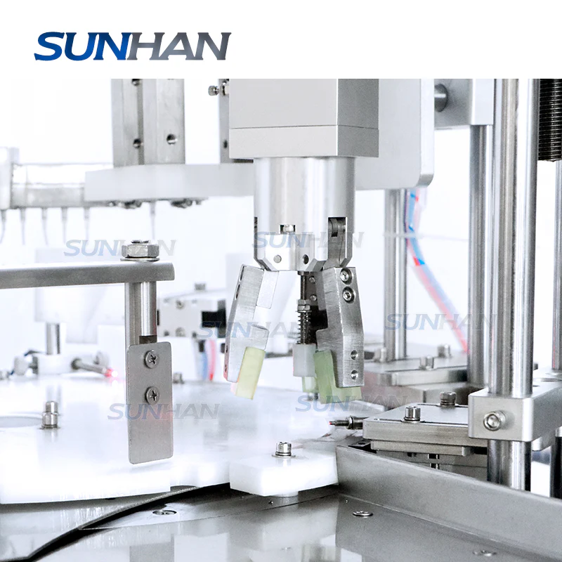 Desktop Monoblock Eyedrops Small Juice Bottle Glass Vial Essential Oil Filling Capping Machine - Image 6