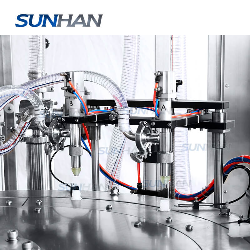 Full Automatic Fabric Softener Laundry Detergent Refillable Spout Pouch Bag Filling Capping Machine Packaging Machine - Image 5