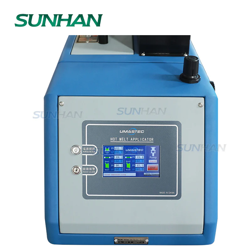 SUNHAN SH-MSZH70 High Speed Horizontal Automatic Servo Soap Toothpaste Carton Paper Box Pack Hot Melt Glue Sealing Cartoning Machine - Image 5