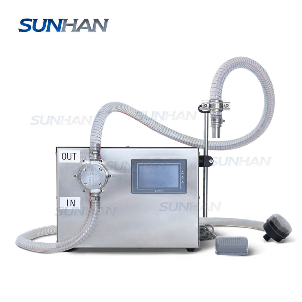 Large Flow Rate Magnetic Pump Lotion Engine Oil Laundry Detergent Liquid Quantitative Filling Machine - Image 6