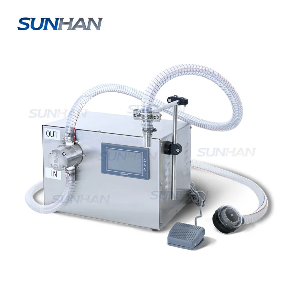 Large Flow Rate Magnetic Pump Lotion Engine Oil Laundry Detergent Liquid Quantitative Filling Machine - Image 8