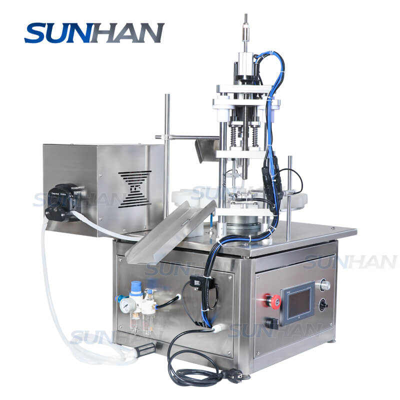 Peristaltic Pump Monoblock Eyedrops Liquid Glue Small Glass Culture Vial Bottle Essential Oil Filling Cap Screwing Machine - Image 5