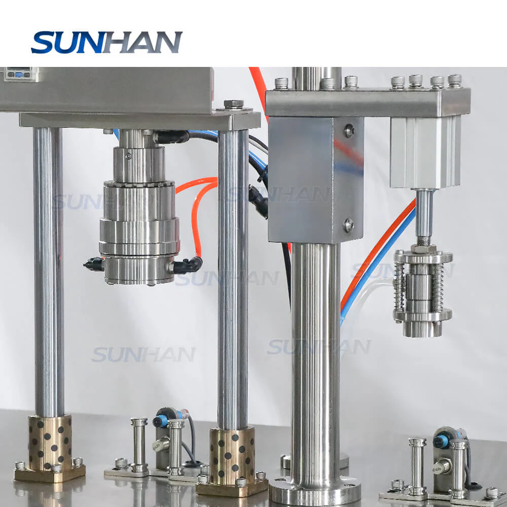 Semi-automatic 3 IN 1 BOV Aerosol Sunscreen Spray Paint Cans Filling Capping Machine Packaging Equipment - Image 4