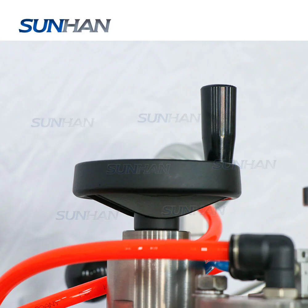 Semi-automatic 3 In 1 Skin Toner Spray Paint Aerosol Can Filling Capping Machine For Sunscreen Spray - Image 4