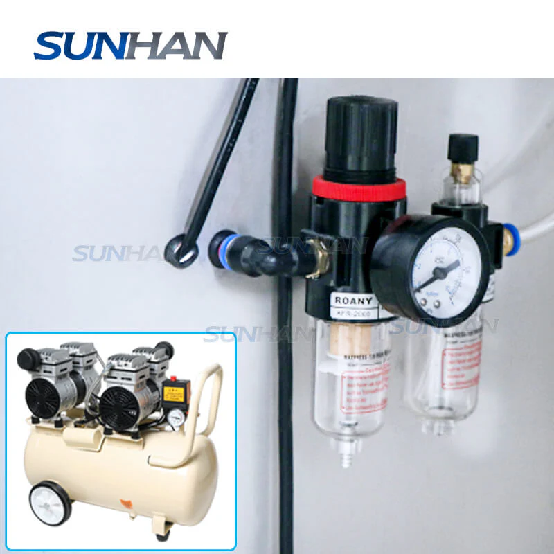 Semi-automatic 4 Heads Toilet Cleanser Cleaning Solutions Bleach Anti-corrosive Liquid Filling Machine Equipment - Image 5