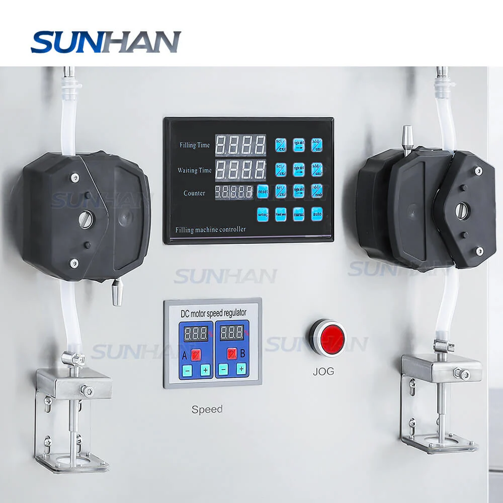Semi-automatic Double Heads Peristaltic Pump Nail Varnish Cuticle Oil Filling Machine Packaging Equipment - Image 4
