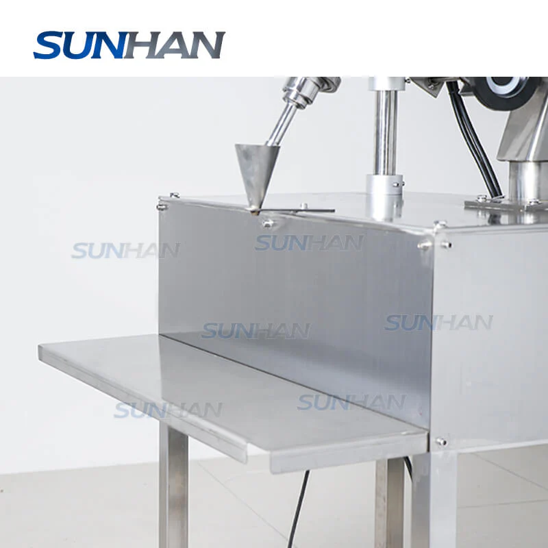 Semi-automatic High Accuracy Bottled Pepper Powder Sachet Acrylic Auger Powder Filling Machine - Image 4