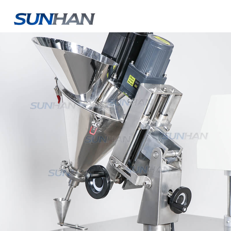 Semi-automatic High Accuracy Bottled Pepper Powder Sachet Acrylic Auger Powder Filling Machine - Image 5