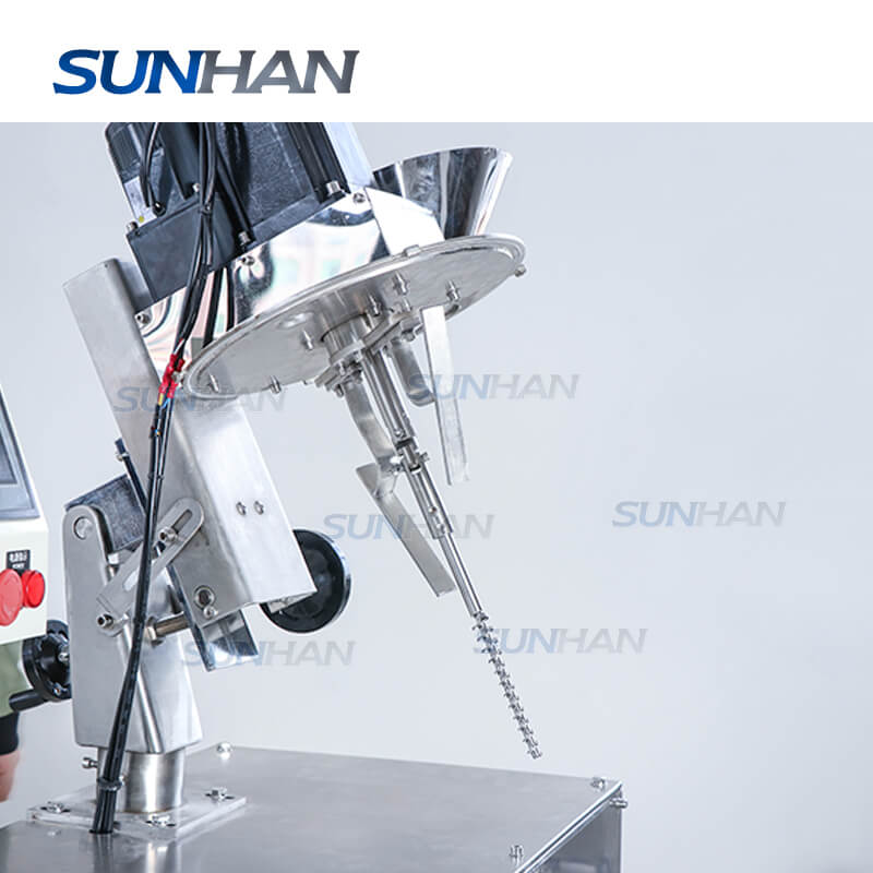 Semi-automatic High Accuracy Bottled Pepper Powder Sachet Acrylic Auger Powder Filling Machine - Image 6