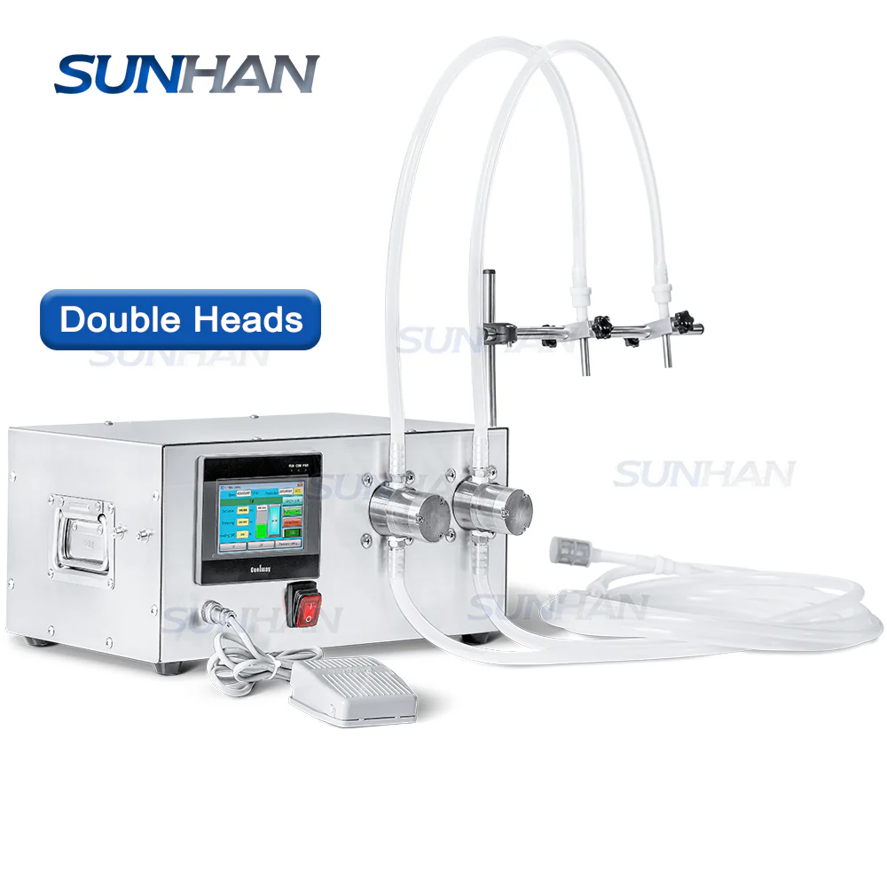 Semi-automatic Single Head Perfume Magnetic Pump Ink Filler Juice Eyedrops Liquid Quantitative Filling Machine - Image 7